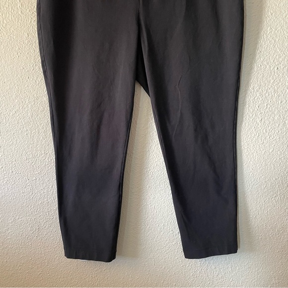 Chico’s Zenergy Pull On Leggings Womens 3 16/18 Black Cropped Casual So Slimming - Picture 5 of 13